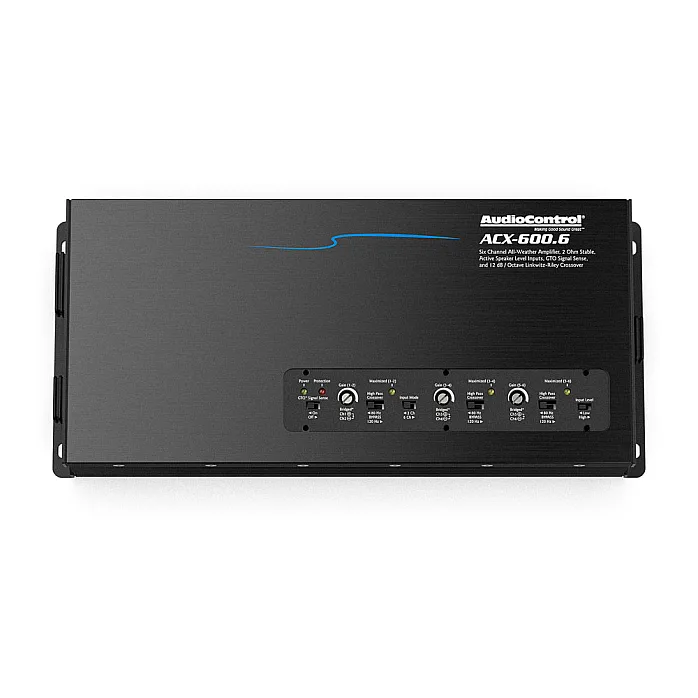 AudioControl ACX-600.6 All Weather 6 Channel IPX6 Marine Amplifier