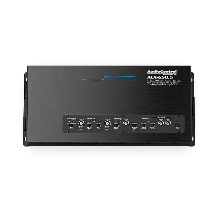 AudioControl ACX-650.5 IPX6 Rated All Weather 5 Channel Marine Amplifier