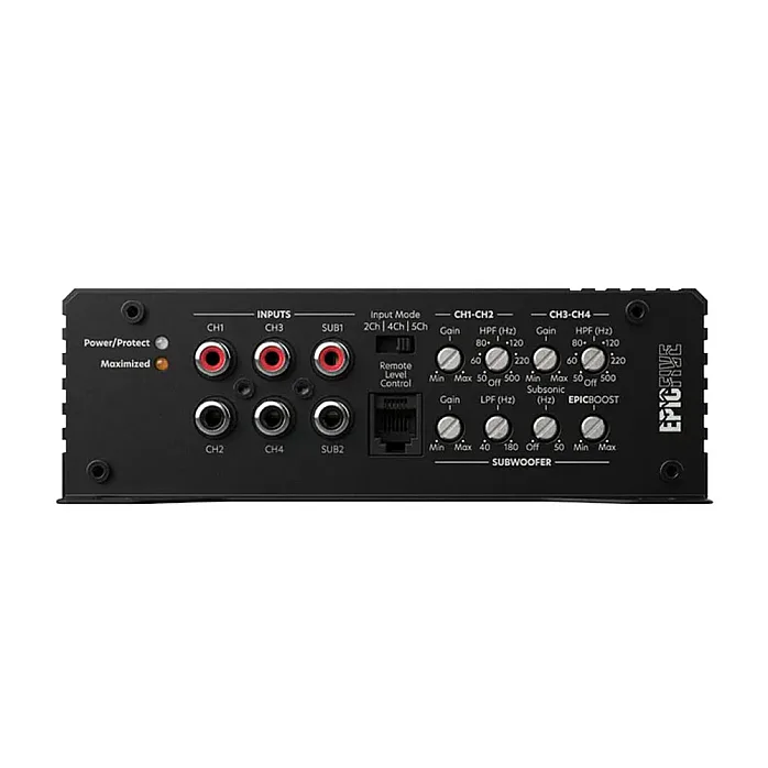 AudioControl EPICFIVE 5 Channel Digital Class D Amplifier, 1100W RMS