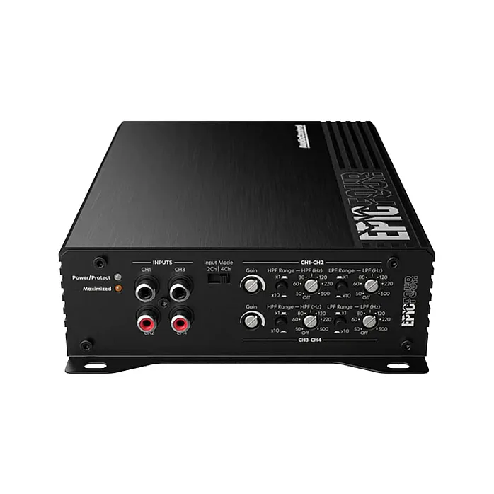 AudioControl EPICFOUR 4 Channel Digital Class D Amplifier, 800W RMS