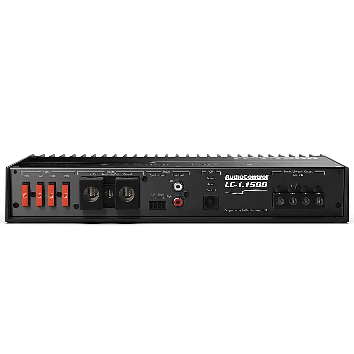 AudioControl LC-1.1500 High Power Mono Subwoofer Amplifier with Accubass 