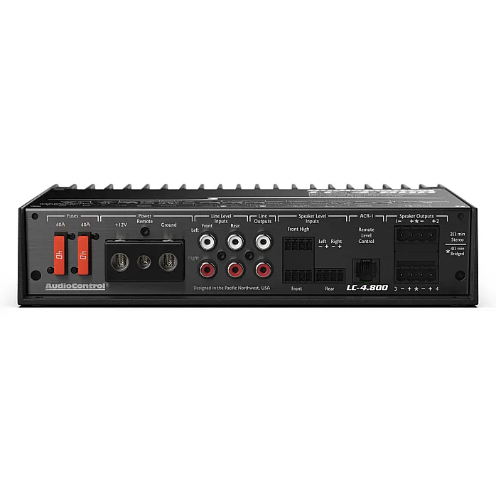 AudioControl LC-4.800 High Power Multi Channel Amplifier With Accubass