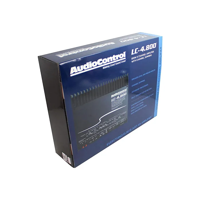AudioControl LC-4.800 High Power Multi Channel Amplifier With Accubass