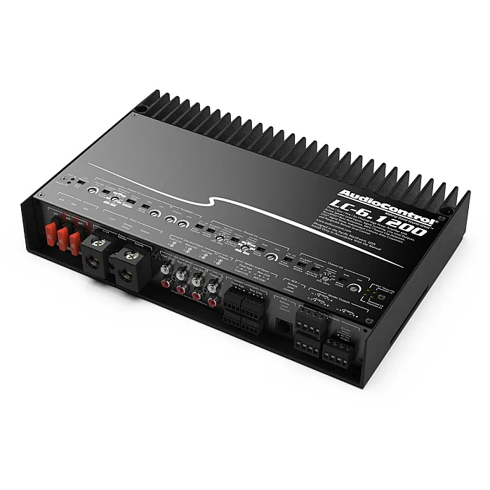 AudioControl LC-6.1200 High Power Multi Channel Car Amplifier with Accubass