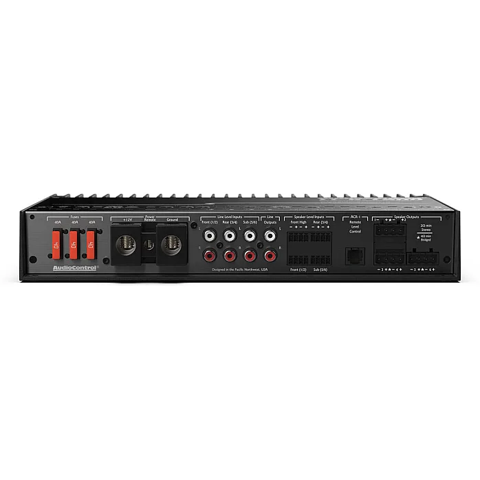 AudioControl LC-6.1200 High Power Multi Channel Car Amplifier with Accubass