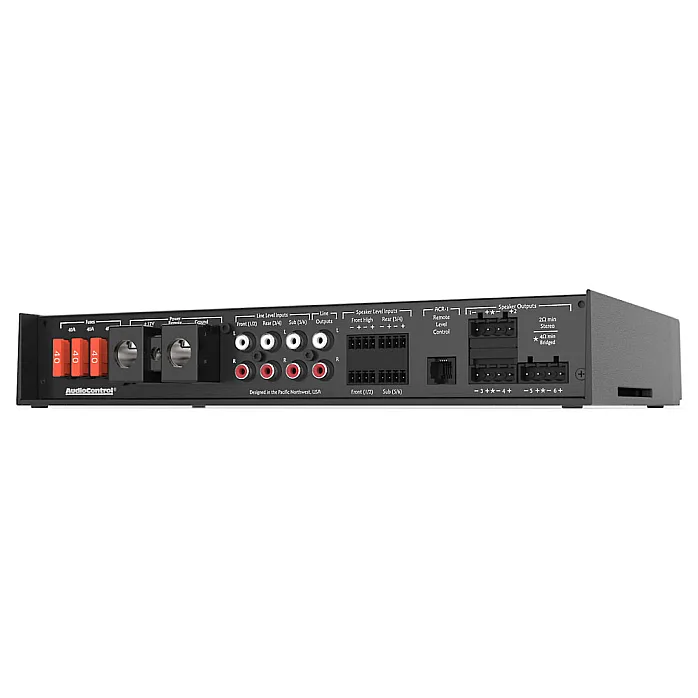 AudioControl LC-6.1200 High Power Multi Channel Car Amplifier with Accubass