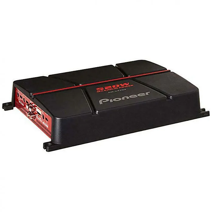 Pioneer GM-A4704 Powerful 4-Channel Bridgeable 520 Watt Car Audio Amplifier