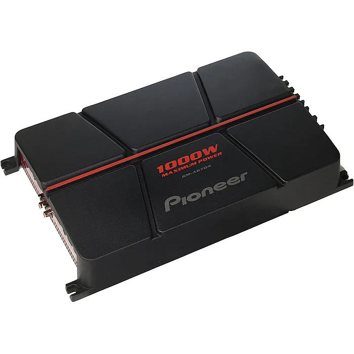 Pioneer GM-A6704 4 Channel 1000W Bridgeable Amplifier for Speakers / Subwoofer