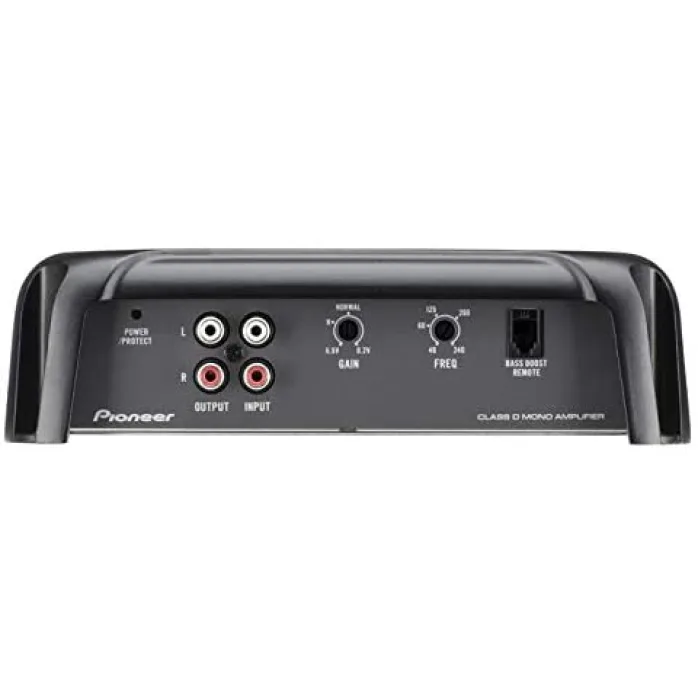 Pioneer Class D Monoblock Amplifier With 12" Dual Voice Coil Subwoofer Enclosure Wiring Pack