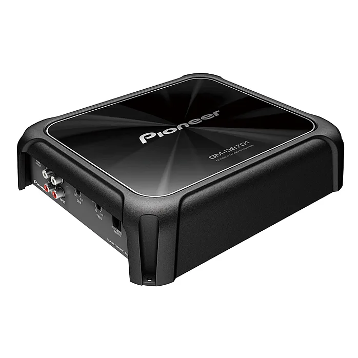 Pioneer Class D Monoblock Amplifier With 12" Dual Voice Coil Subwoofer Enclosure Wiring Pack