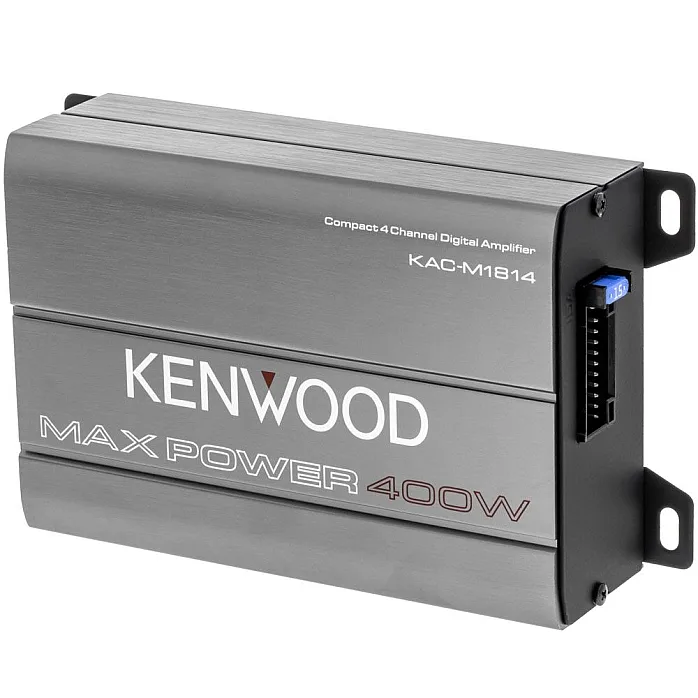 Kenwood KAC-M1814 4 Channel Compact Digital Speaker Amplifier 400 Watt