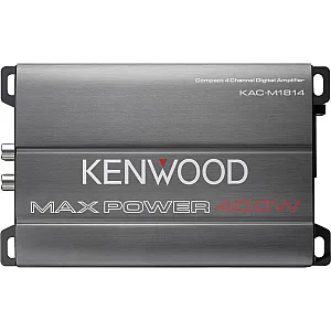 Kenwood KAC-M1814 4 Channel Compact Digital Speaker Amplifier 400 Watt