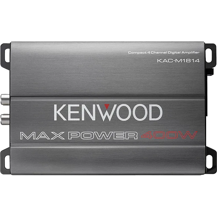 Kenwood KAC-M1814 4 Channel Compact Digital Speaker Amplifier 400 Watt
