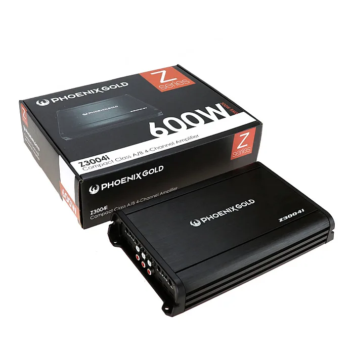 Phoenix Gold Z3004i Z-Series 4 Channel Car Amplifier 300W