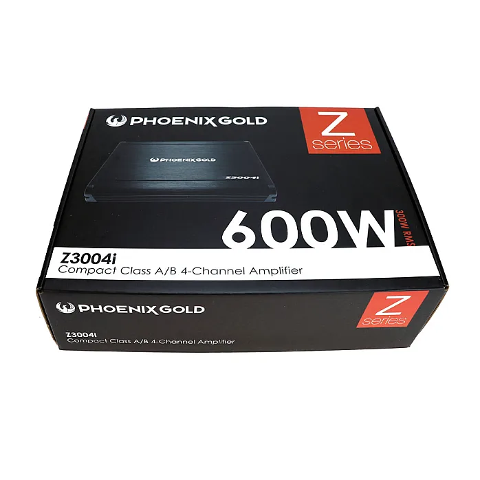 Phoenix Gold Z3004i Z-Series 4 Channel Car Amplifier 300W