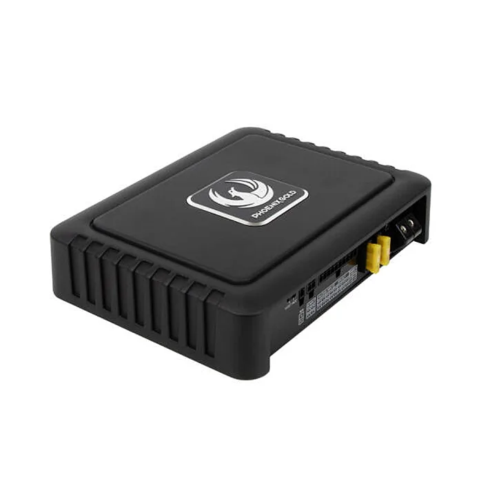 Phoenix Gold ZDA4.8-UNI3 4 Channel Universal Class A/B DSP Amplifier and 300cm Power-Up kit 