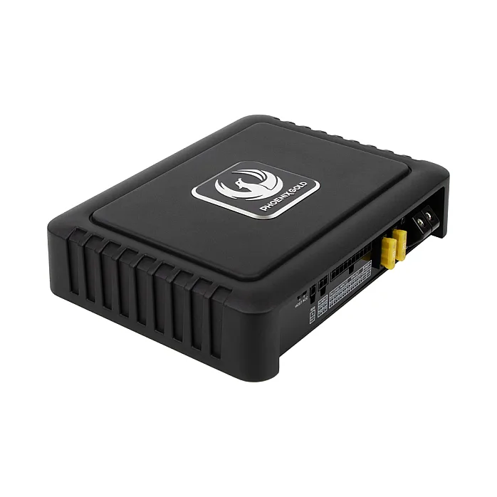 Phoenix Gold ZDA4.8-UNI6 4 Channel Universal Class A/B DSP Amplifier and 600cm Power-Up kit