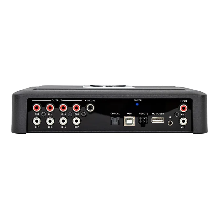 Phoenix Gold ZDA6.8 - Class A/B 6 Channel Bluetooth Amplifier with 8 Channels DSP