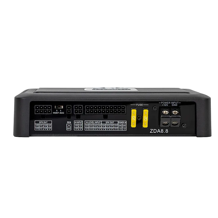 Phoenix Gold ZDA8.8-UNI3 Universal 8 Channel Class A/B DSP Amplifier Power-Up kit 300cm Long