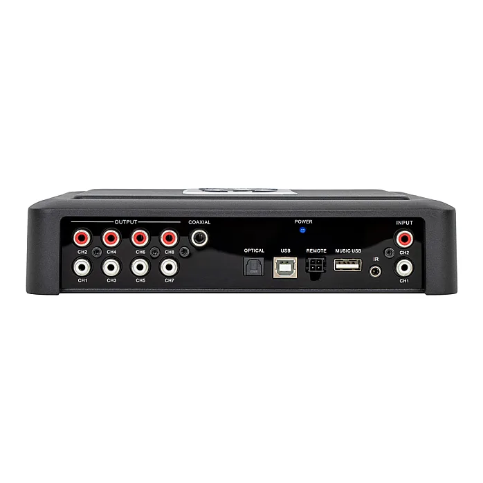 Phoenix Gold ZDA8.8 - Class A/B 8 Channel Bluetooth Amplifier with 8 Channels DSP