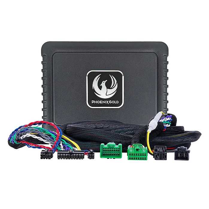 Phoenix Gold ZDAP-VOL1 DSP Power Up Kit with 5 Fin OEM Amplifier For Volvo
