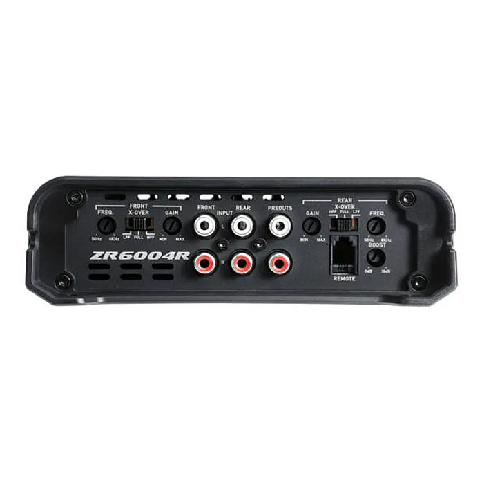 Phoenix Gold ZR6004R ZR-Series 4 Channel Class D Amplifier with Bass Remote 600W