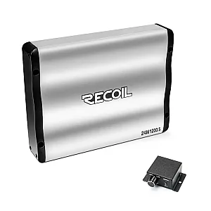 Recoil 24M1200.5 Class D 5 Channel Car Amplifier 24V 1200W