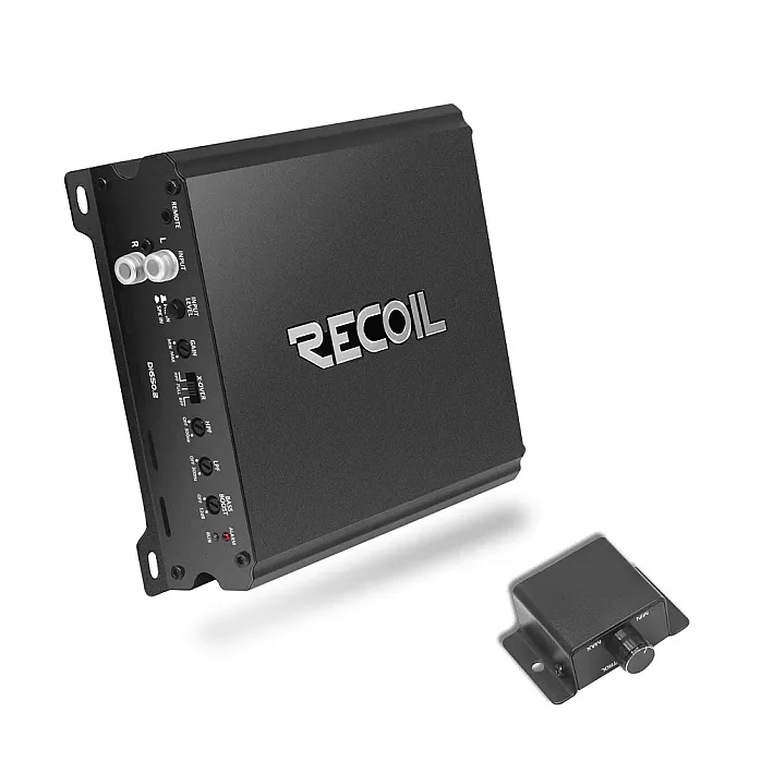 Recoil DI650.2 Class D 2 Channel Amplifier, 1400 Watts Max Power
