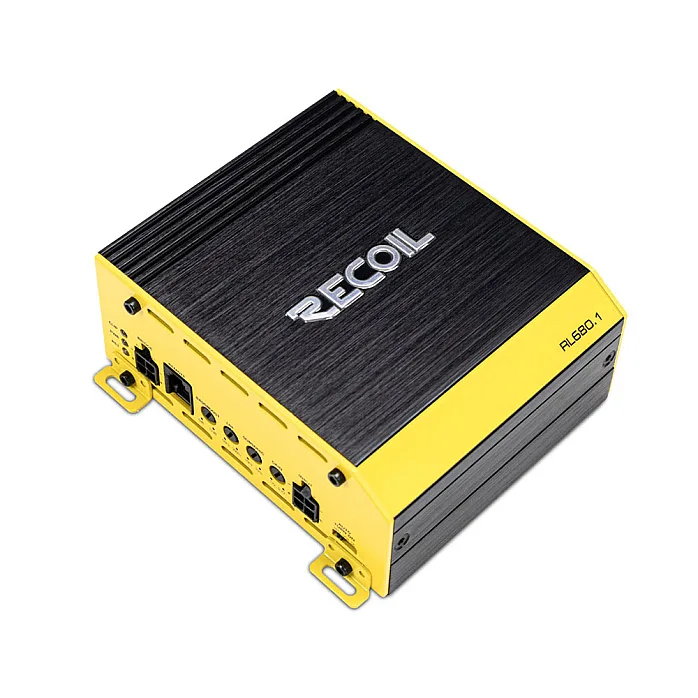 Recoil RL680.1 Class D Mono Car Amplifier 680W