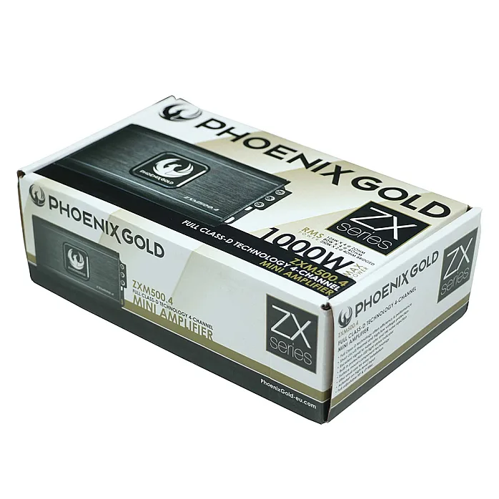 Phoenix Gold ZXM500.4 Class-D 4 Channel Mini Amplifier