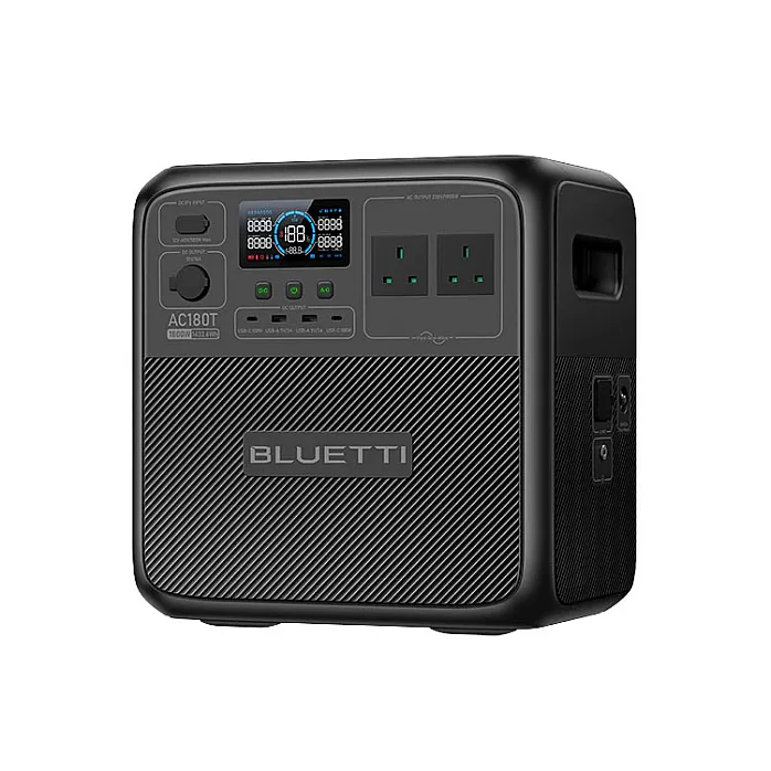 BLUETTI AC180T Solar Portable Power Station 1,800W / 1,433Wh