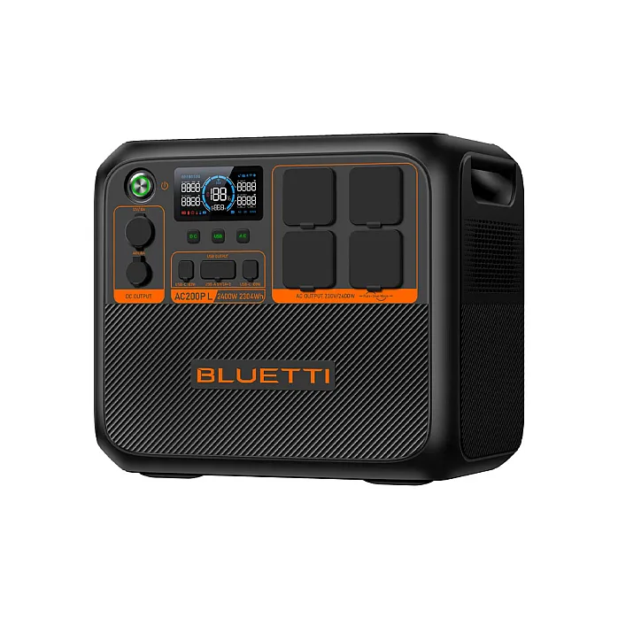 Bluetti AC200PL Premium Expandable Power Station With 220W Solar Panel & MC4 PV 5M Extension Cable