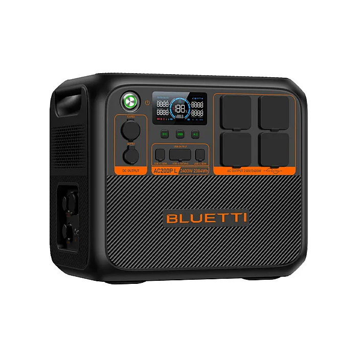 Bluetti AC200PL Premium Expandable Power Station With 220W Solar Panel & MC4 PV 5M Extension Cable