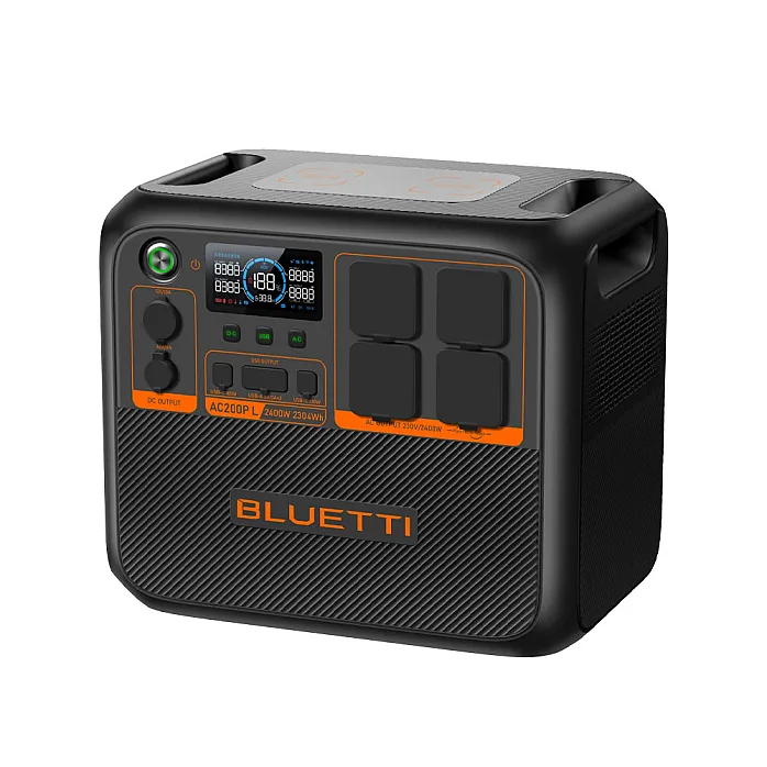 Bluetti AC200PL Premium Expandable Power Station With 220W Solar Panel & MC4 PV 5M Extension Cable