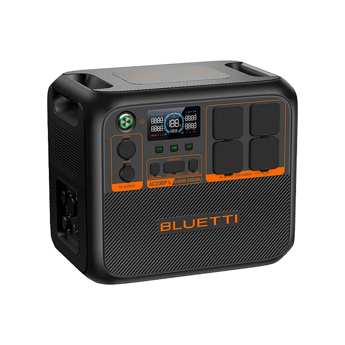 Bluetti AC200PL Premium Expandable Power Station With 220W Solar Panel & MC4 PV 5M Extension Cable