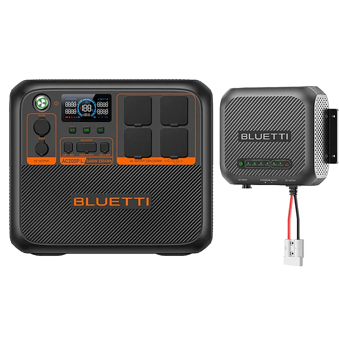 BLUETTI AC200PL Premium Expandable Power Station With DC Power Management Battery Charger