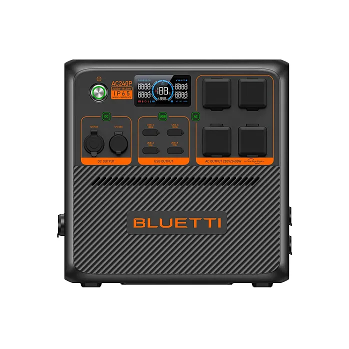 BLUETTI AC240P Portable Power Station 2,400W, 1,843Wh