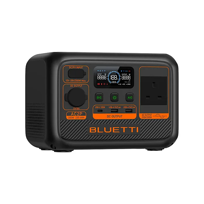 BLUETTI AC2P Premium Portable Battery Power Station 300W 230Wh