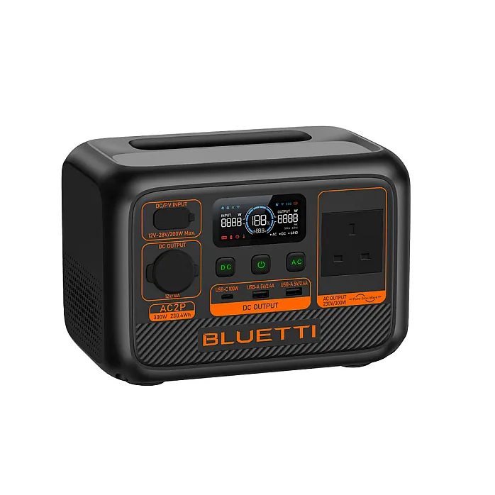 BLUETTI AC2P Premium Portable Battery Power Station 300W 230Wh