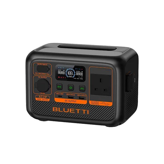 BLUETTI AC2P Premium Portable Battery Power Station 300W 230Wh