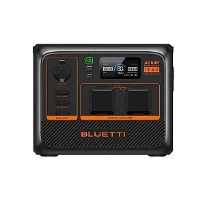 BLUETTI AC60P PREMIUM Portable Battery Power Station  504Wh, 600w