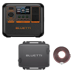 Bluetti AC70P Premium Portable Battery Power Station 1,000W 864Wh With Charger 1 & Wiring Kit