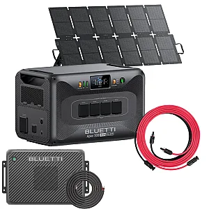 Bluetti Apex 300 Portable Power Station + Off Grid Bundle 1