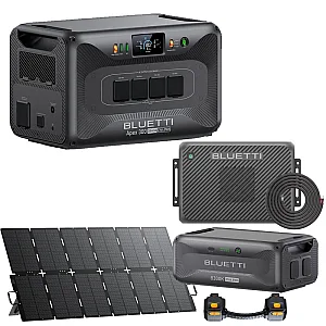 Bluetti Apex 300 Portable Power Station + Off Grid Bundle 3