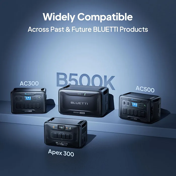 Bluetti B500K Expansion Battery With P090A Standard Cable 800MM
