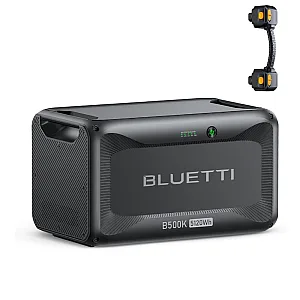 Bluetti B500K2 Expansion Battery 5120Wh With 90 Deg Stack Cable