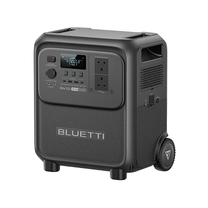 Bluetti Elite 320 Portable Battery Advanced BMS, Multiple Output, Smart Remote Control Power Station