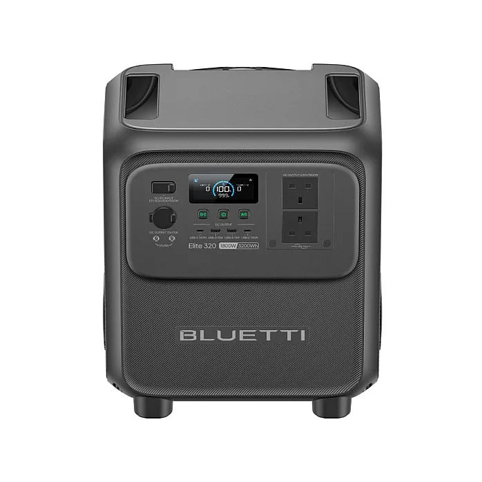 Bluetti Elite 320 Portable Battery Advanced BMS, Multiple Output, Smart Remote Control Power Station