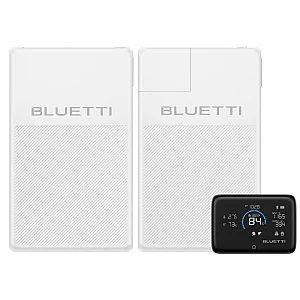 Bluetti Portable Power Station With Expansion Battery 2,016Wh and Display Monitor
