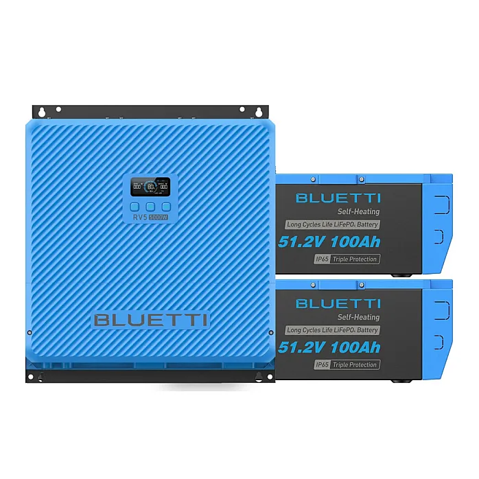 Bluetti RV5 Power Hub / B4810 Kit 2 + Wiring  (5000W / 10240Wh Capacity)